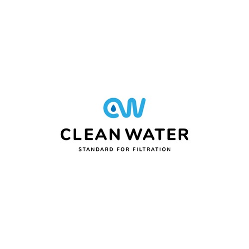 Simple Clean Logo for Water Filtration Company Design by Ciprian H.