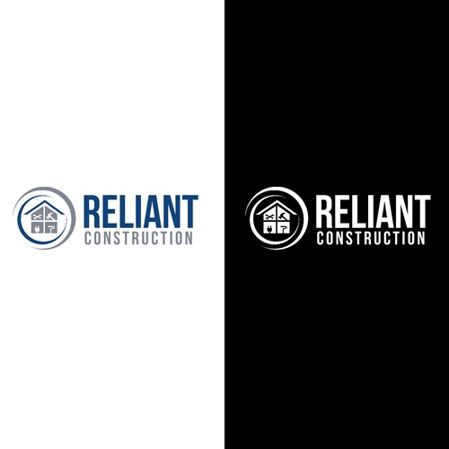 Creative logo for Reliant construction Logo design contest