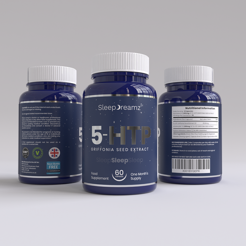 Sleep Supplement Label Design for Global Sleep Brand Design by Tamara.D