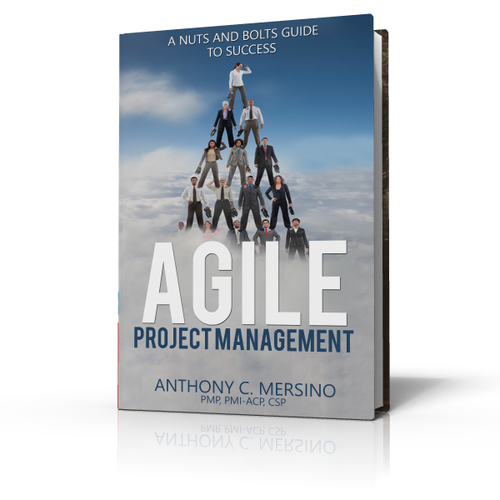 Design a creative and professional book cover for a book on Agile Project Management.  Design by Theother31