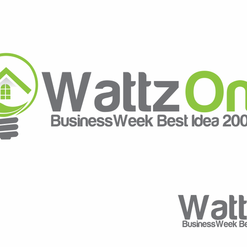 Help WattzOn (BusinessWeek Best Idea 2008) with a new logo Design by vicafo