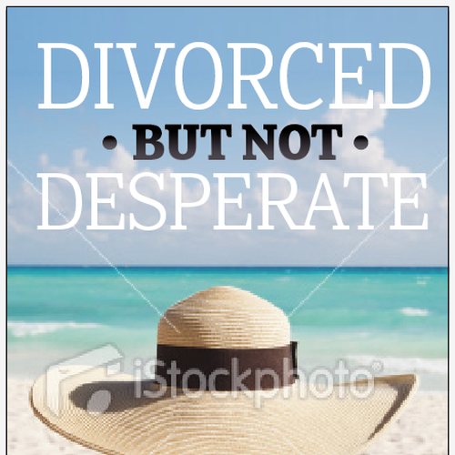 book or magazine cover for Divorced But Not Desperate Diseño de dejan.koki