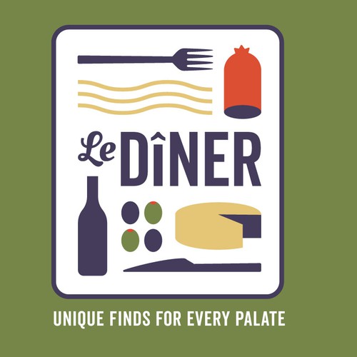 Create the Signature Identity for 'Le Dîner' - A Gourmet Odyssey Awaits! Design by leighwill