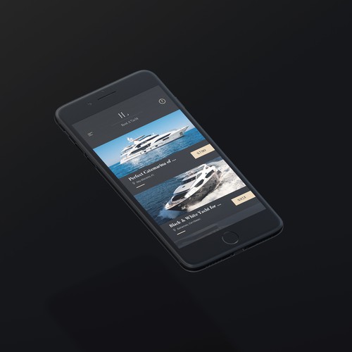 Luxury Mobile App Design von ELGER