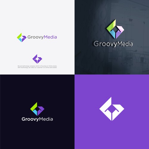 Technology company logo Design by Megades!gn