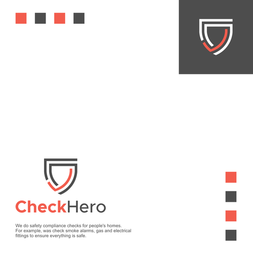 Logo for Home Safety Compliance Company! Design by Rakacong