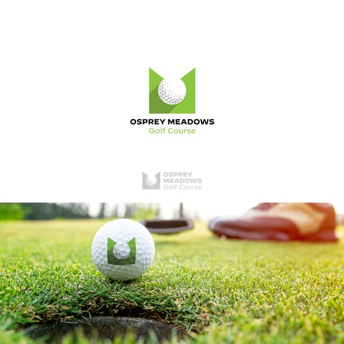 Golf Course Logo - Osprey Meadows Golf Course at Tamarack Design by logosapiens™