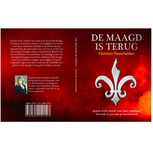 Ontwerp De Boekcover Voor De Maagd Is Terug. Hoe Laat Jij Jeanne D'Arc Tot  Leven Komen? | Boekomslag-Wedstrijd | 99Designs