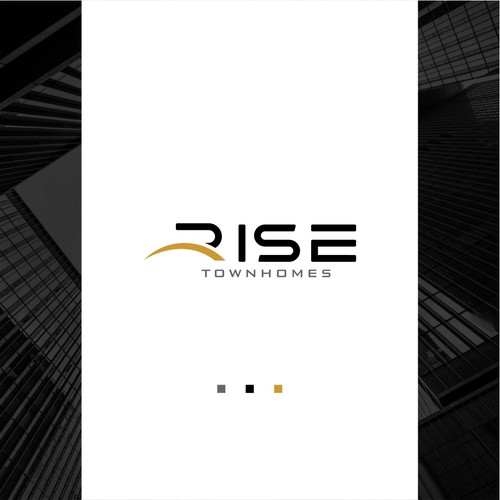 Design modern logo for upscale townhome community. Design by ElVano_Eiji ✔