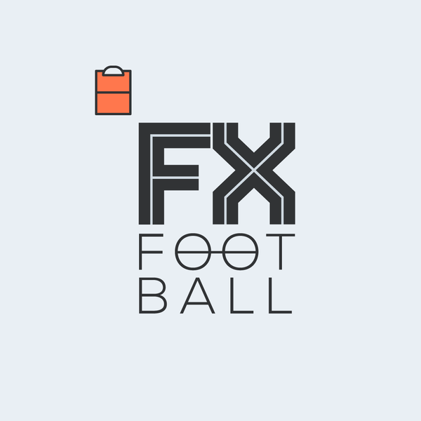 Design realizzato da Vitor Farias intitolato "Logo design for FX Football"