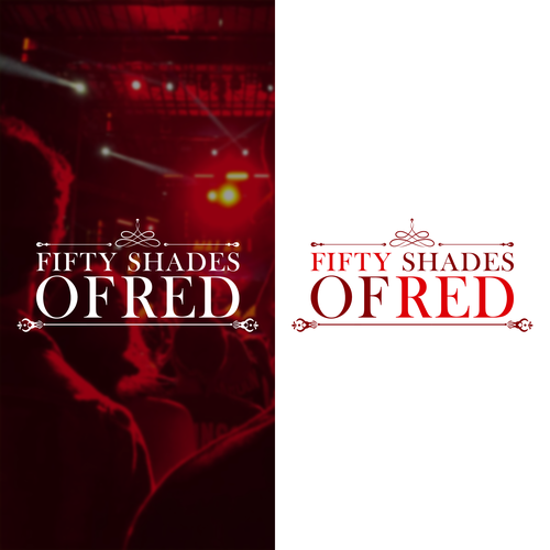 Logo for "50 Shades of Red" themed party Design by karameru