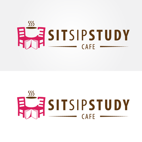 SIT SIP STUDY CAFE! NEW LOGO NEEDED ASAP! Design by Benson67