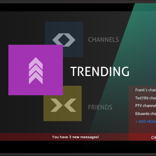 Privy TV Personal Channel Design por dotcube