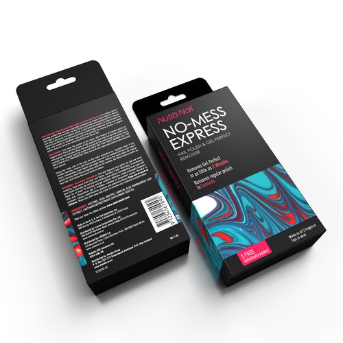 Nutra Nail Gel Remover Design by sougatacreative