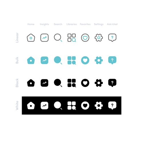 Designs | New menu icons for app | Icon or button contest