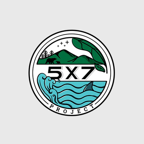 Logo for an eco-friendly conservation focused clothing company Diseño de Safier