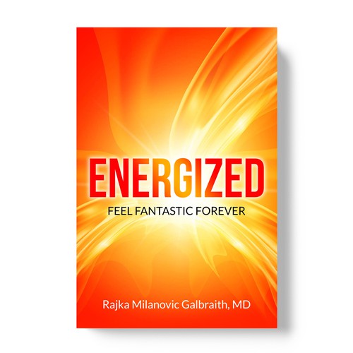 Design a New York Times Bestseller E-book and book cover for my book: Energized Design by TopHills
