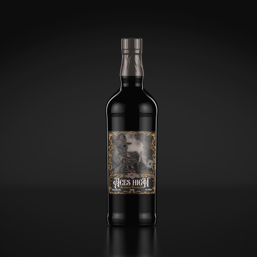 Diseño de Luxury Whiskey  New Label de WiFiSign