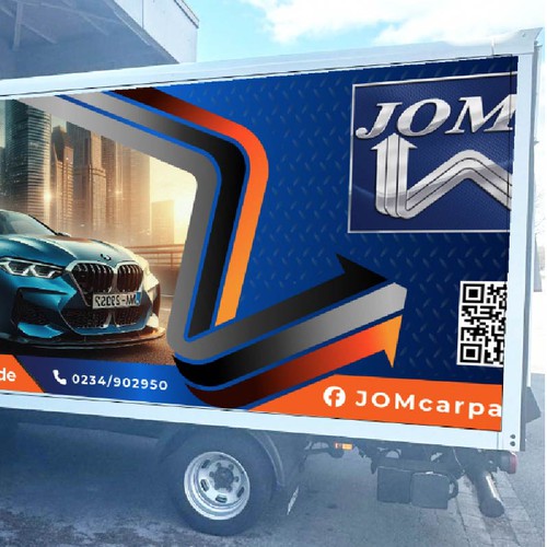 Rotulación de auto, camión o camioneta propuesta en el concurso por luhisan_ ™