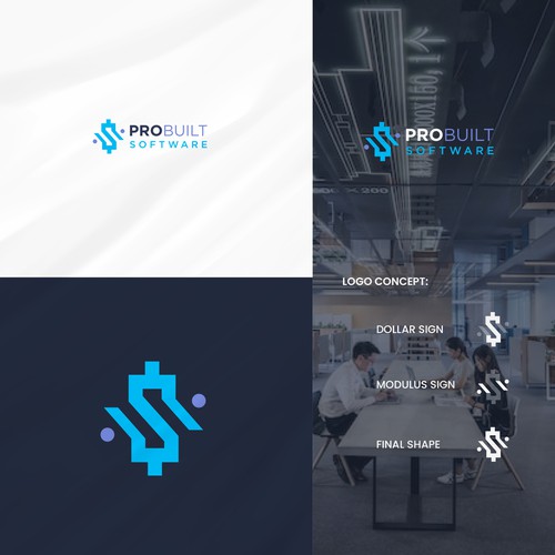 Powerful, Professional & Clean Logo for a technology company Design by aminul1024