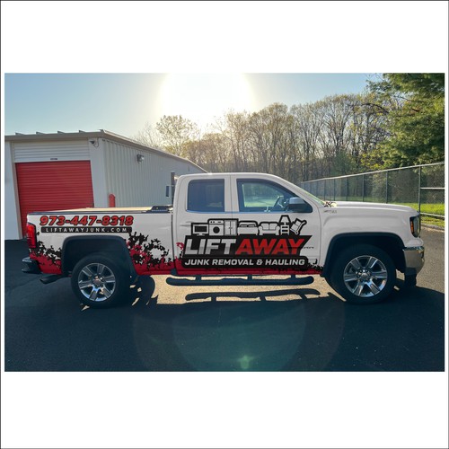 Cool Truck Wrap for Junk Removal Business Design by dnite