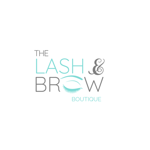 Design a catchy yet sophisticated logo for the lash brow