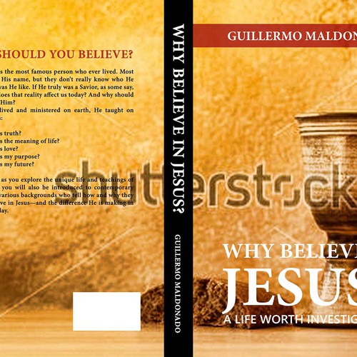 Create a conversation starter book cover for a renown author Design by Self Publishing Guru