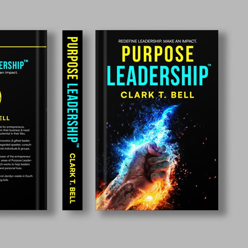 Purpose Leadership Book Cover Design by H_IMAM