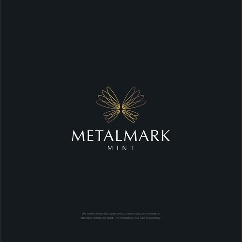 METALMARK MINT - Precious Metal Art Design von mlv-branding
