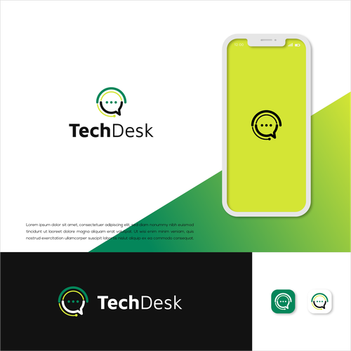 Tech Desk Reimagined Logo Design by polarstudio