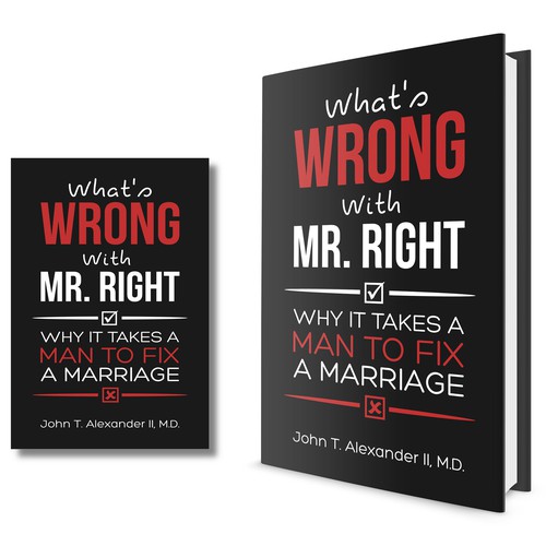 Design a powerful book cover for this marriage/relationship best seller! Design by Artovia