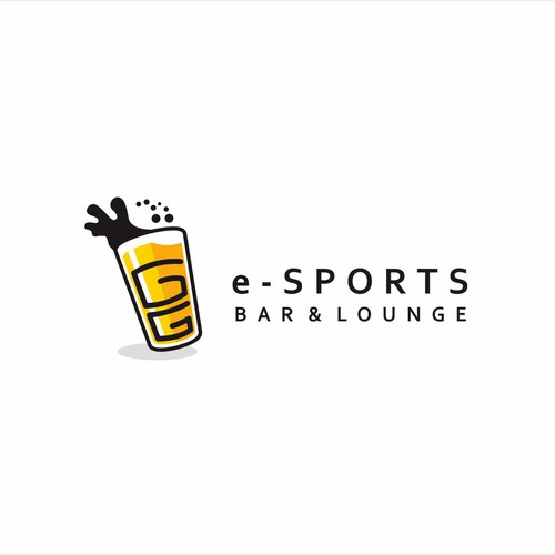 Create a logo for a new bar concept that will appeal to gamers Design by trinitiff