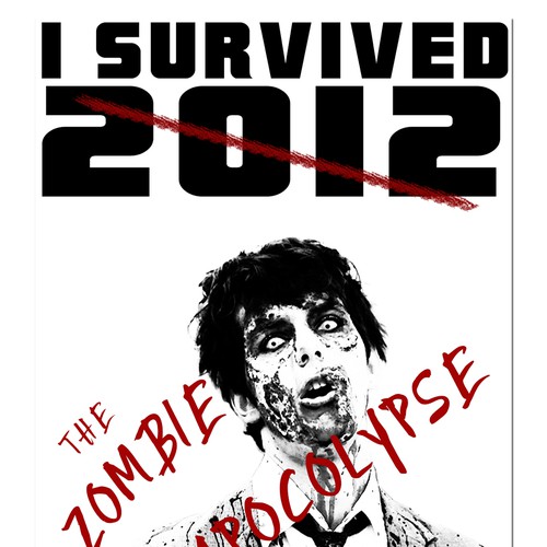 Zombie Apocalypse Tour T-Shirt for The News Junkie  デザイン by cojomoxon