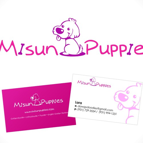 Create the next logo for Misun Puppies Design by Reddion