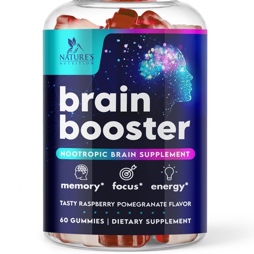 Brain Booster Supplement Design Needed for Nature's Nutrition Design by EffieK