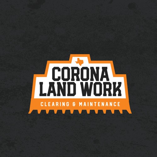 Land work logo that's out of the box! Design réalisé par Junk Wizard