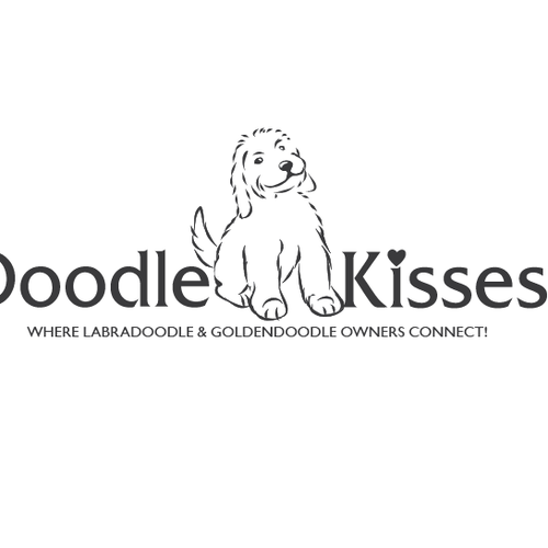 [[  CLOSED TO SUBMISSIONS - WINNER CHOSEN  ]] DoodleKisses Logo Design by monkey-mother