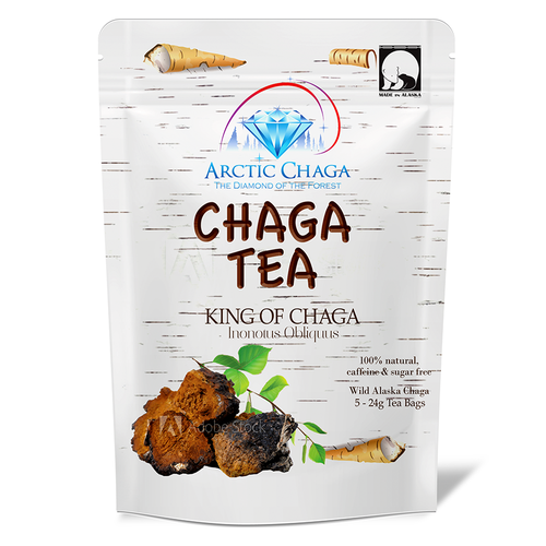 Arctic Chaga Label New Look Design by Senad99