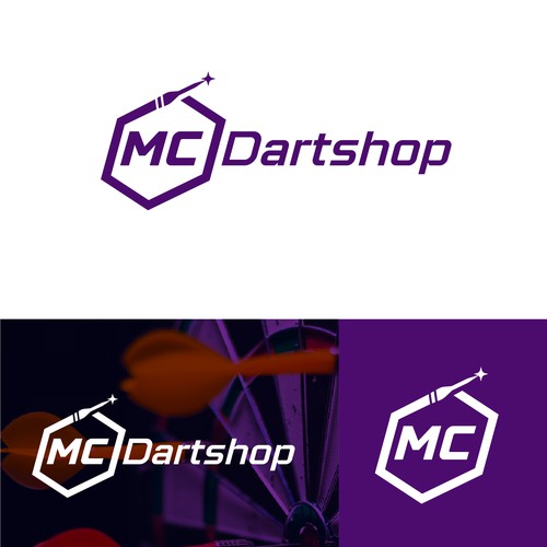 Design a strong, sleek and powerful logo for the Benelux darts specialist! Design by Alexey Efimenko