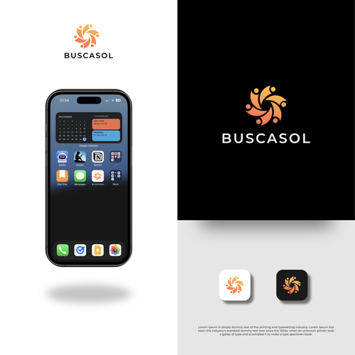 Create a logo for BuscSol Design by santoryu