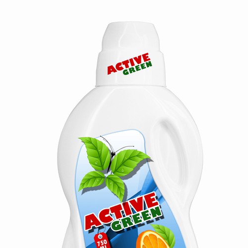 New print or packaging design wanted for Active Green Réalisé par Minel Paul V