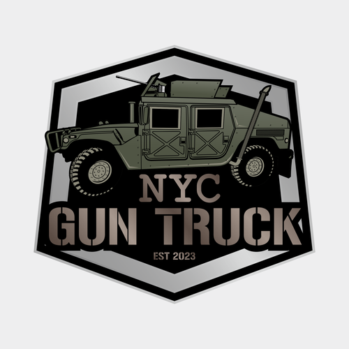 Attractive Logo for a Military Humvee Experience in the middle of the Big Apple Design von RayyaNamira