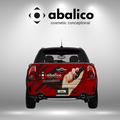 Be creative for our cosmetic company car! Design by kikodesigns