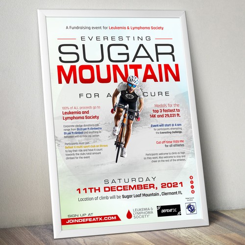 Leukemia & Lymphoma Society fundraising event Design by 123Graphics