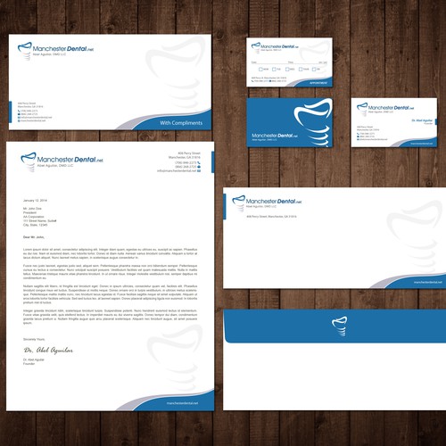 Designs | Dental stationary and business card | Stationery contest