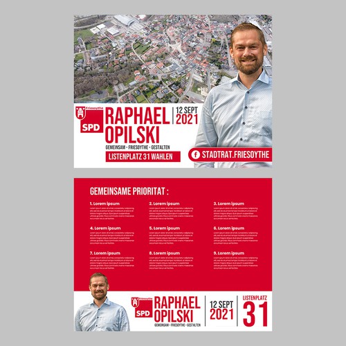 Postcard, flyer or print contest entry by EPH Design