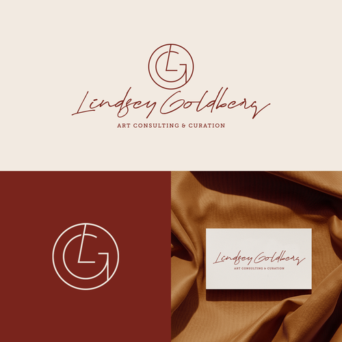 Organic logo for an Art Consultant specializing in Contemporary Art! Design by thisisremedy