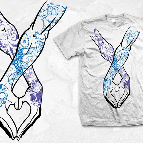 Create 99designs' Next Iconic Community T-shirt Diseño de MattDyckStudios