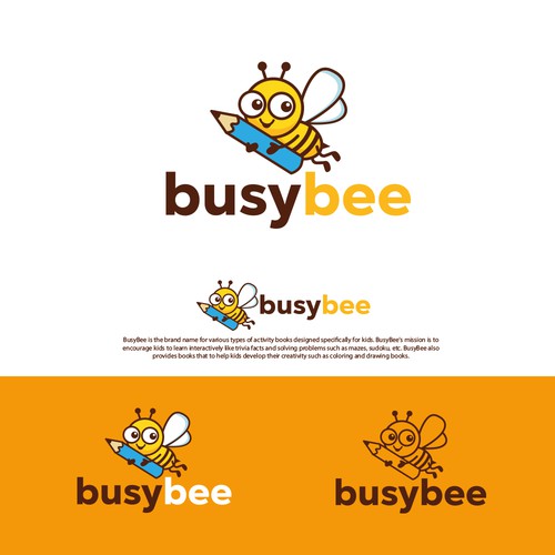 Design the Iconic Logo and Brand Guideline for the 'BusyBee' Brand! Design by AdryQ