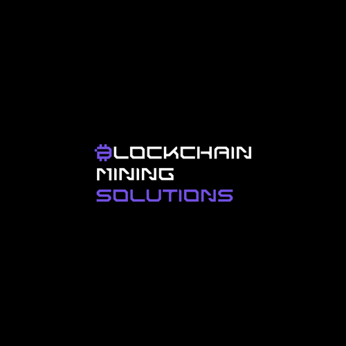 Tech Future Logo Required - Blockchain Mining Solutions Design by META ™